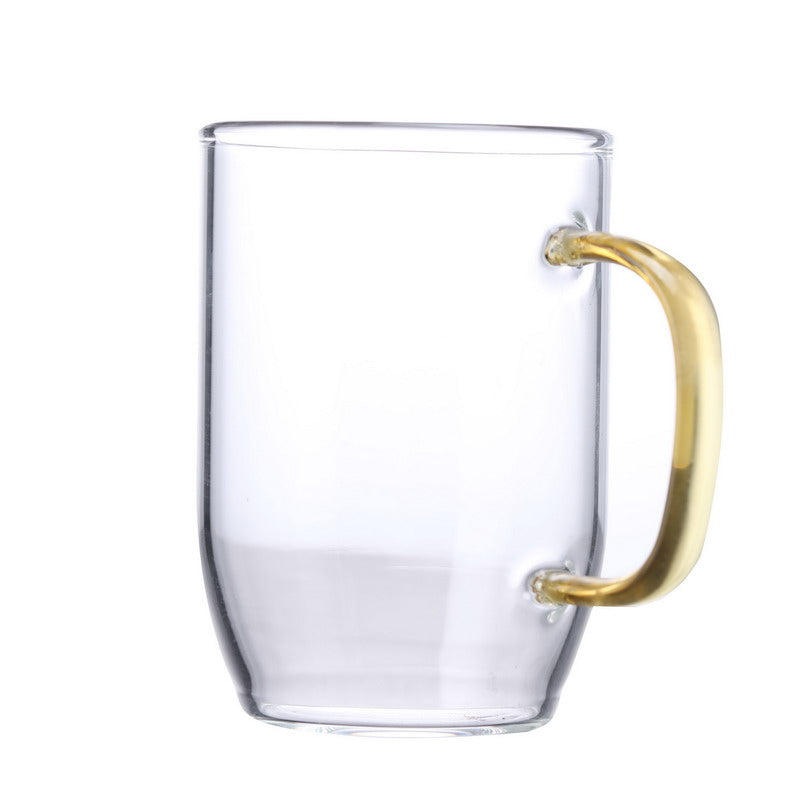 Farbige Glasbecher, Bier, breite Öffnung, hohes Borosilikatglas, Wasserbecher, Becher, Trinkgläser