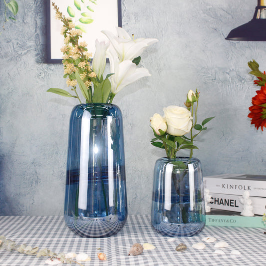 The new glass flower vase is suitable for a variety of occasions!