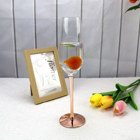 Ensemble de verres à Champagne en cristal, artisanat exquis, idéal pour le Bar à la maison, gobelet à vin pour Occasions spéciales 
