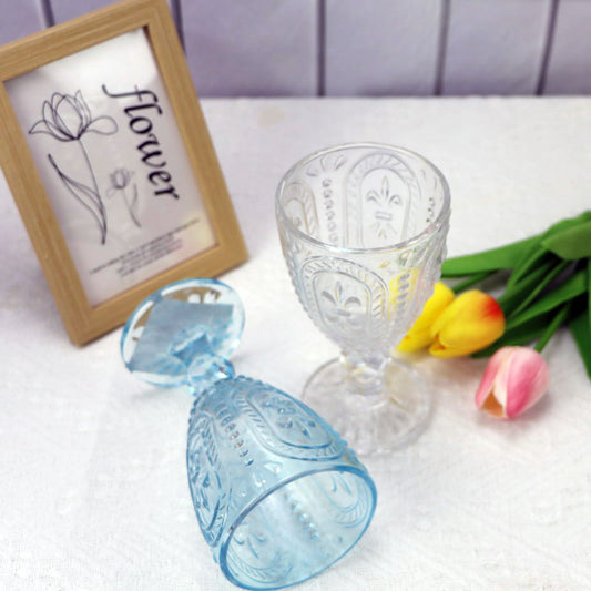 Factories make Clear Handmade Lead Free Crystal Martini Glass goblet For Party