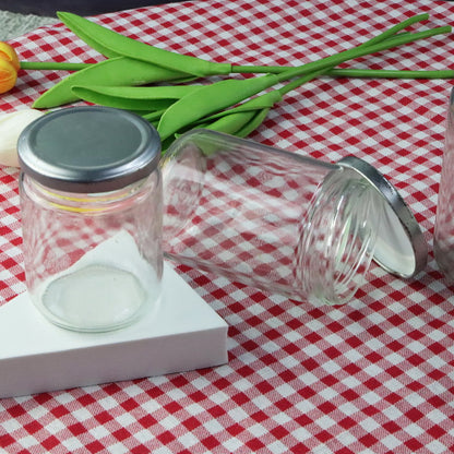 Food Storage Container Fermentation Jam Canning Honey Regular Mouth Bottle Glass Mason jar